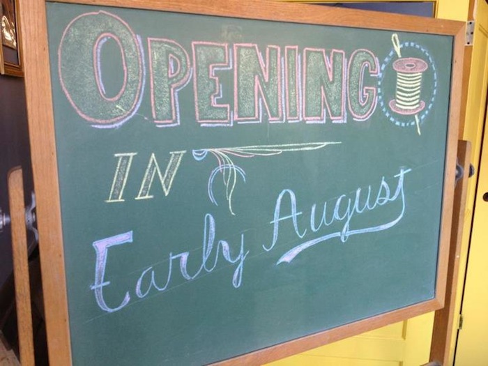 Chalkboard Announcement