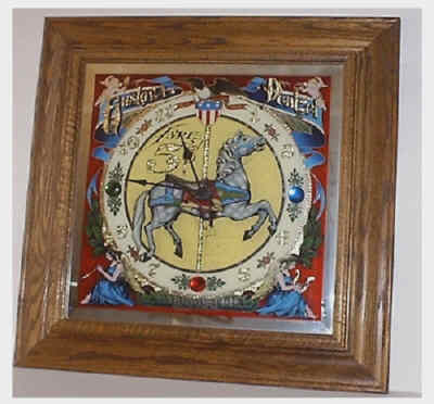 Carousel Clock from The Hensley Co. 1983. 26" across.