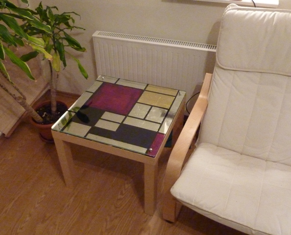 Piet Mondrian table top