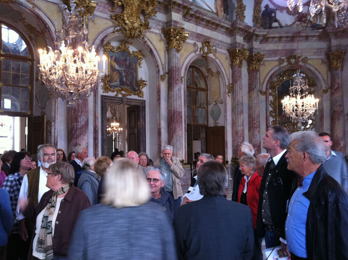 5 Group of reverse glass painting fanatics with our guided tour through the Residentz palace.jpg
