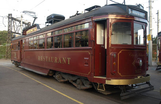 the tram